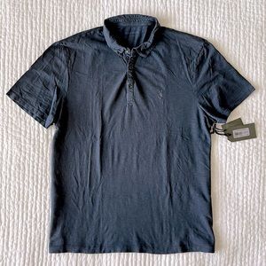 ALLSAINTS Nights Soul Short Sleeve Polo Size XXL